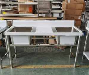 Advanced Modern Stainless Two Bowls Sink