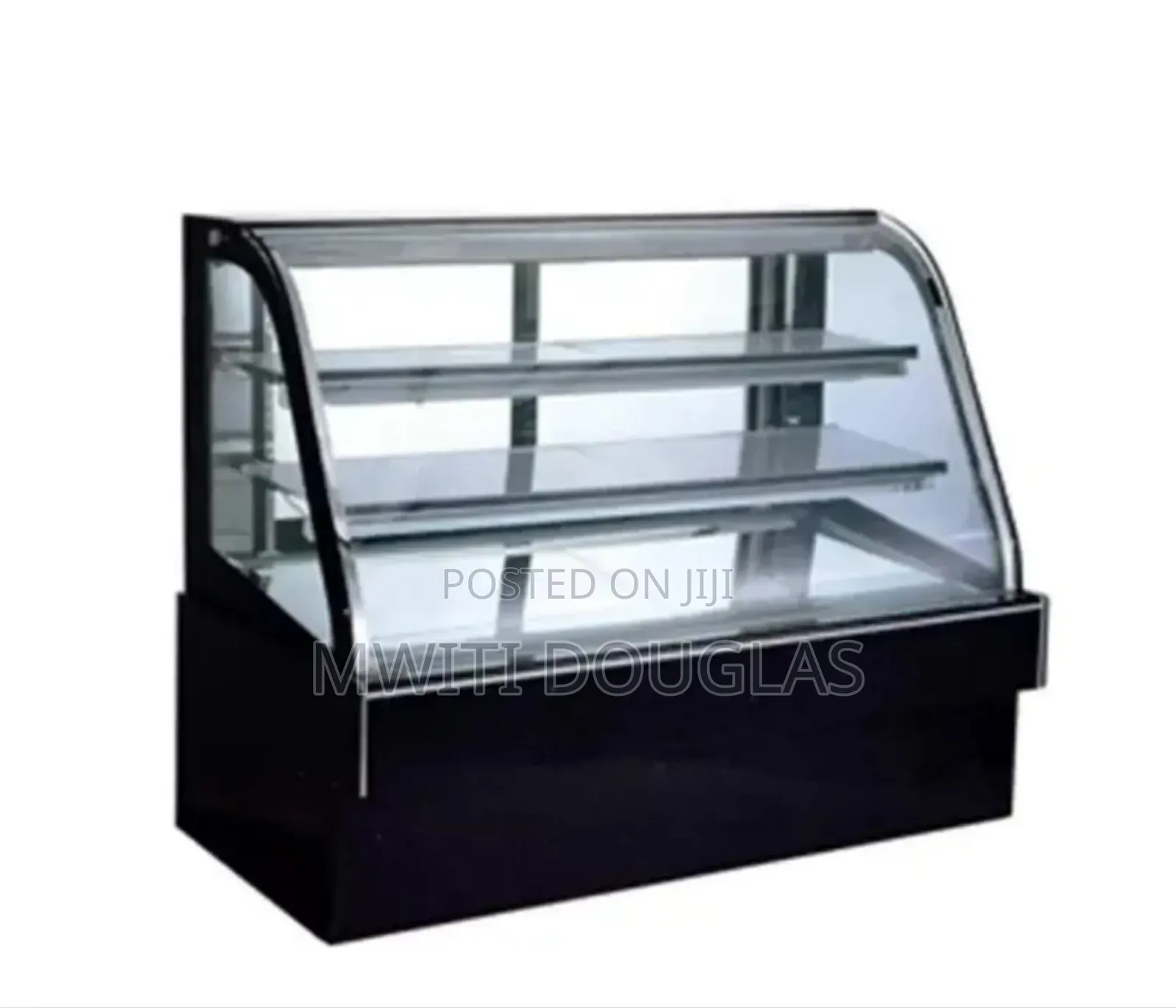 Advanced Blackish Three Phase Cake Display,