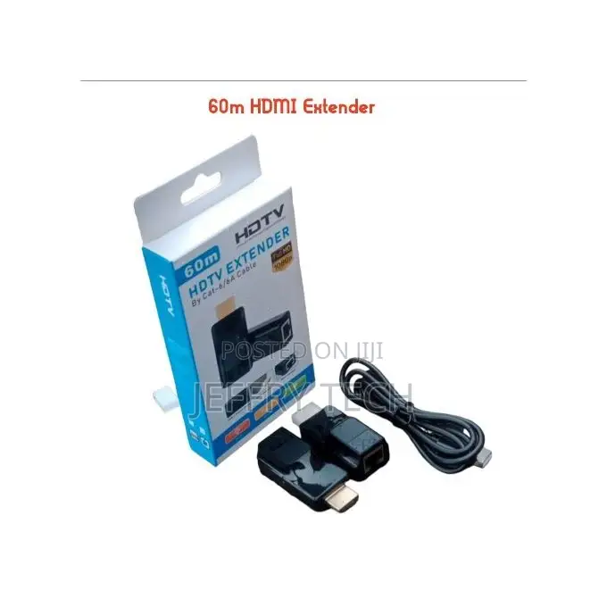 60M HDMI Extender Over Cat6/6a Cable