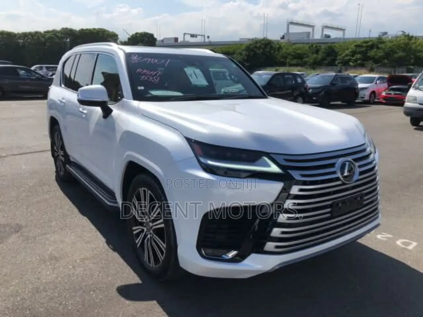Lexus LX 2023 White