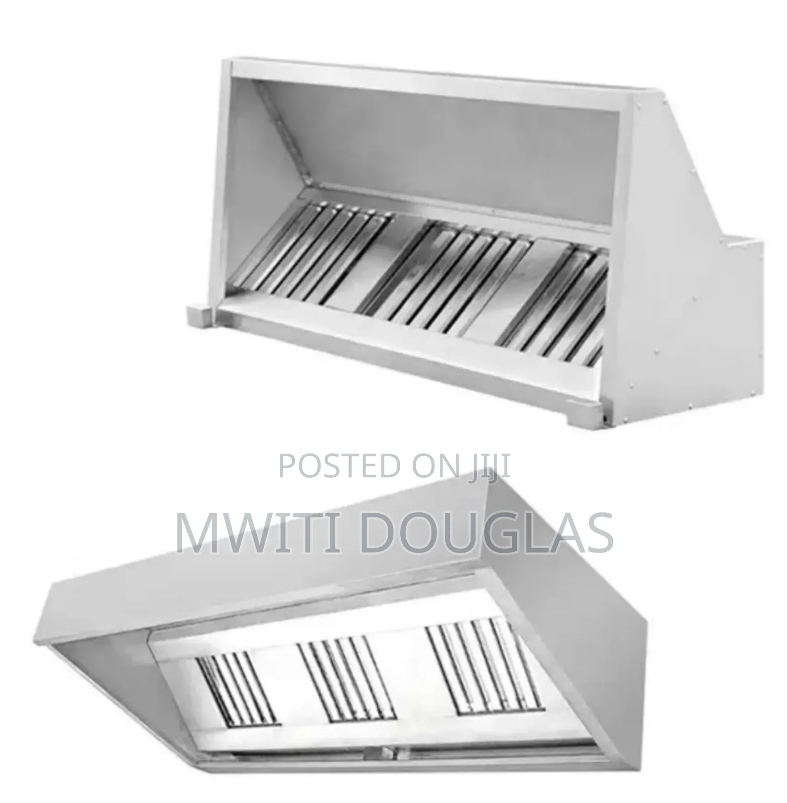 Robust Modern Stainless Kitchen Hood