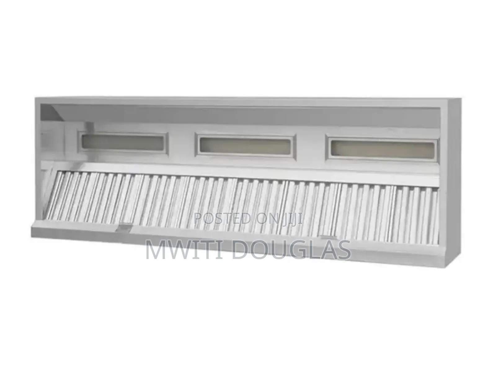 High-Tech Stainless Kitchen Hood