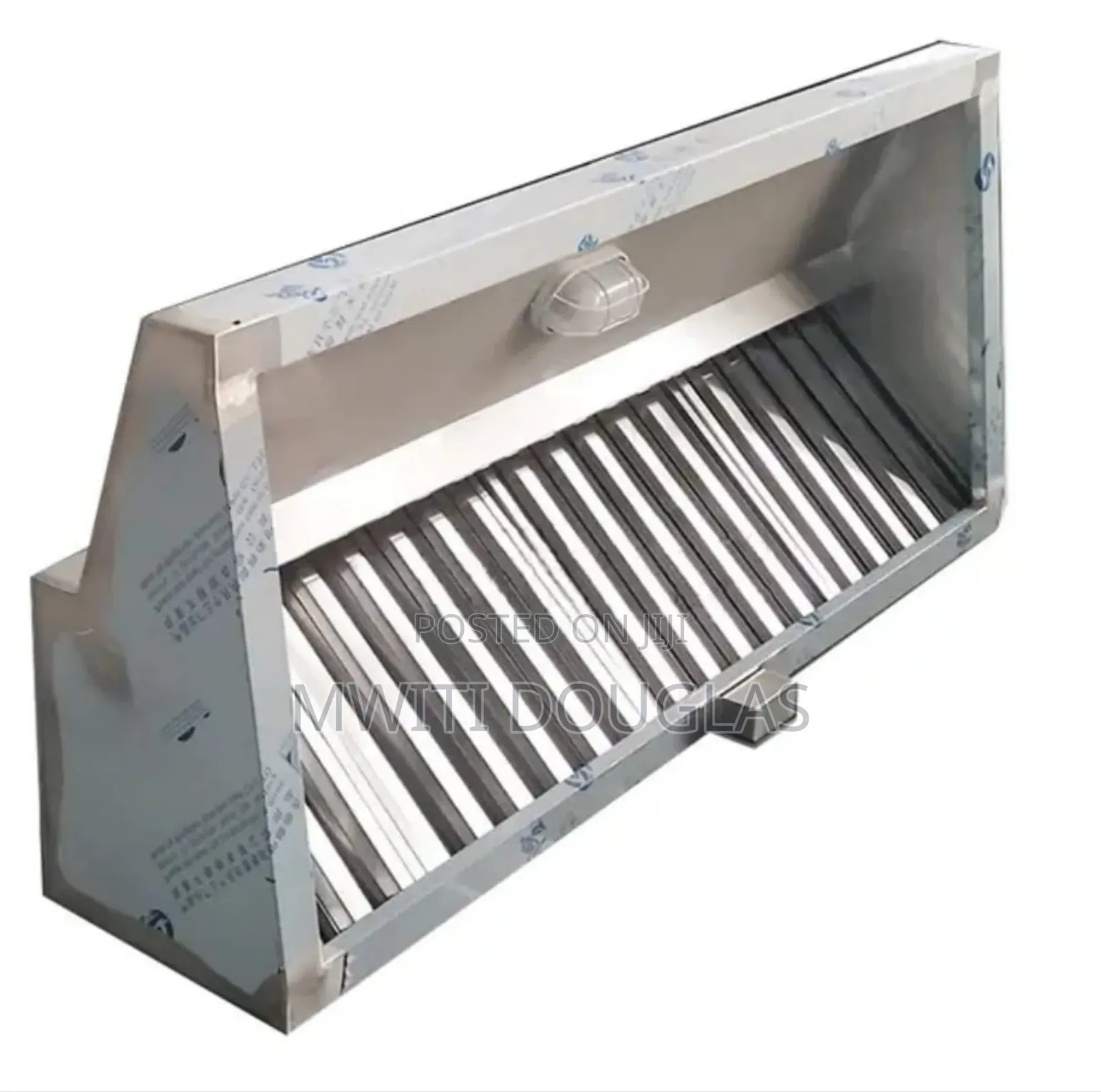 Elegant Modern Stainless Commercial Kitchen Hood Available in Nairobi