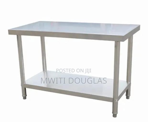 Total Comfort Stainless Kitchen Working Table - main view
