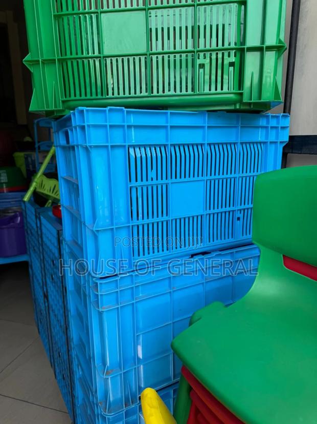 Heavy Duty Extra Large Plastic Crates - main view