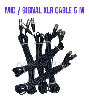 XLR to XLR Balanced Signal/ Mic Cable 5 Meters