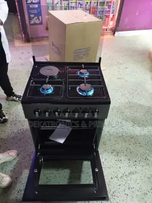 Nunix Free Standing 4 Burner Cooker
