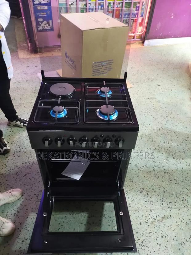 Nunix Free Standing 4 Burner Cooker - main view