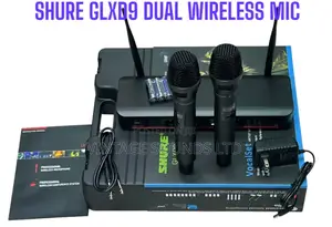 Shure GLXD9 9 Dual Wireless Microphone ( Black Metallic)
