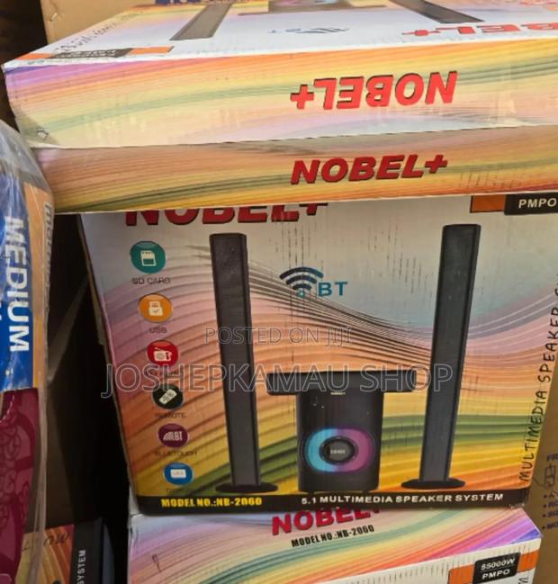 Nobel Nb-2060 5.1ch High Tech Multimedia System Bt Nb5