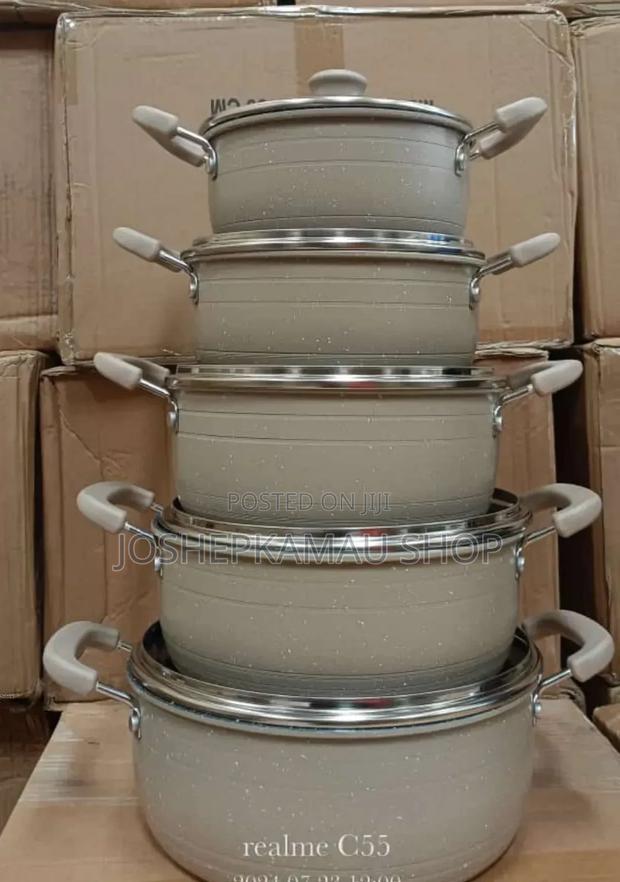 New Model 10 Pieces Jp Non Stick Cookware Set JP-C10P