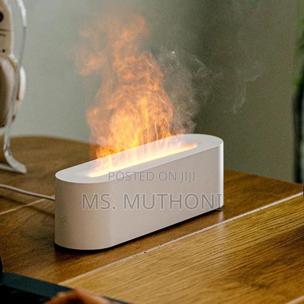Flame Aromatherapy Diffuser Quiet Usb Air Humidifier* - thumbnail 4