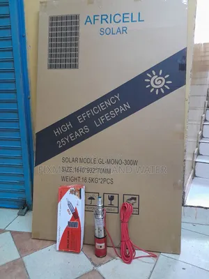 New Solar Water Pump 250 Watts 50m + Panel 300watts