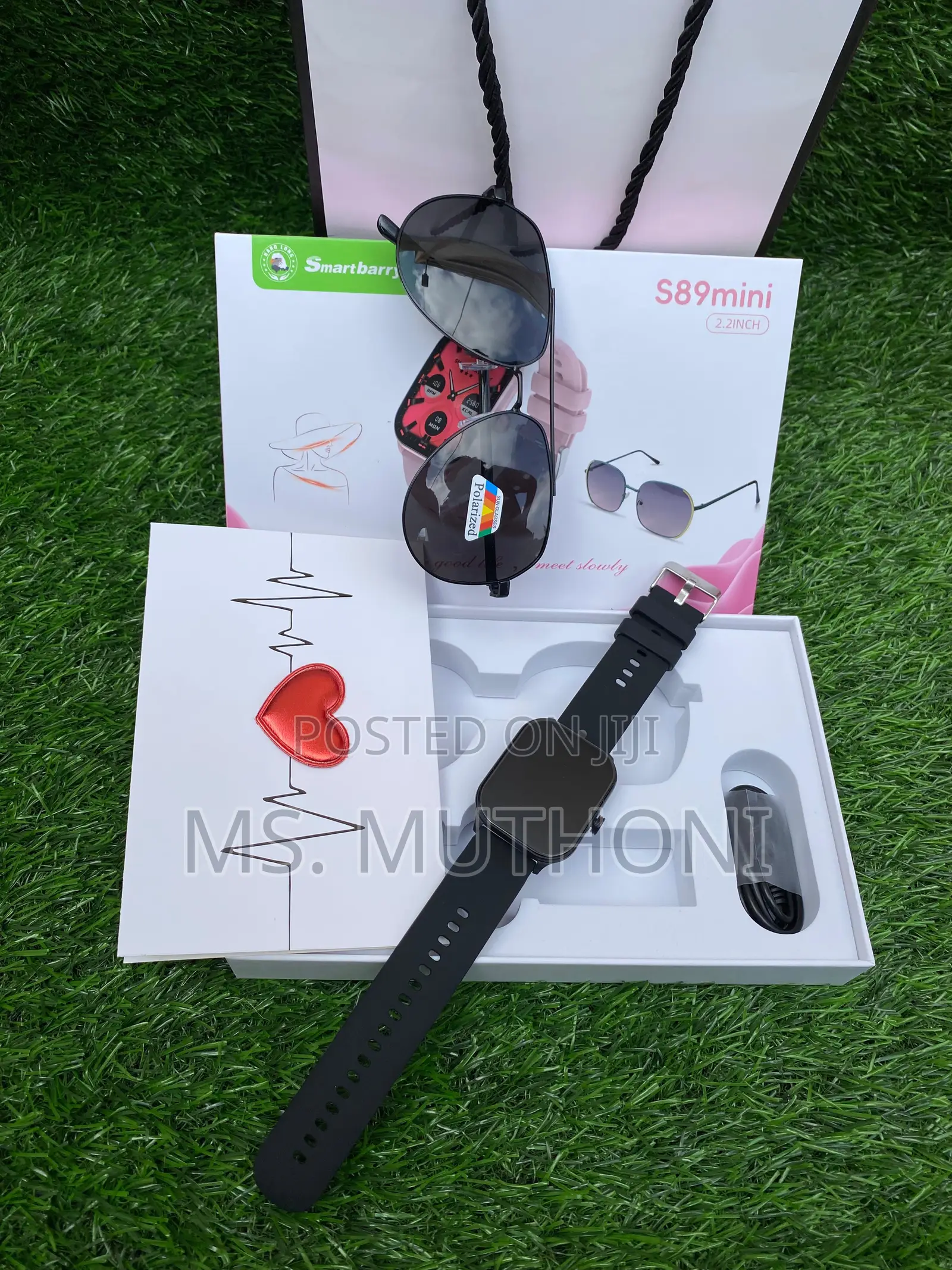 VALENTINES LADIES GIFTSET ( Smart Watch /Sunglasses Set)