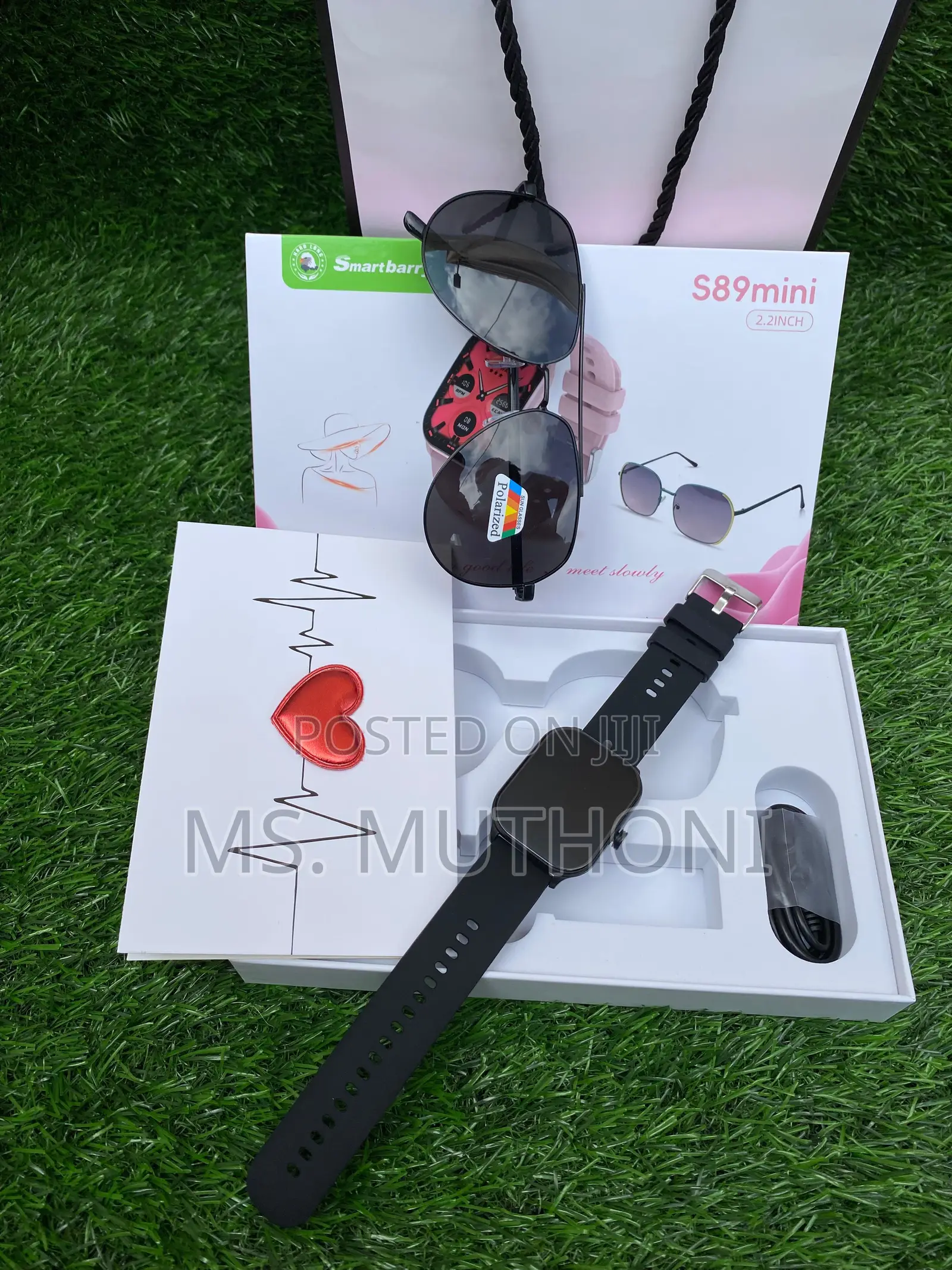VALENTINES LADIES GIFTSET ( Smart Watch /Sunglasses Set)