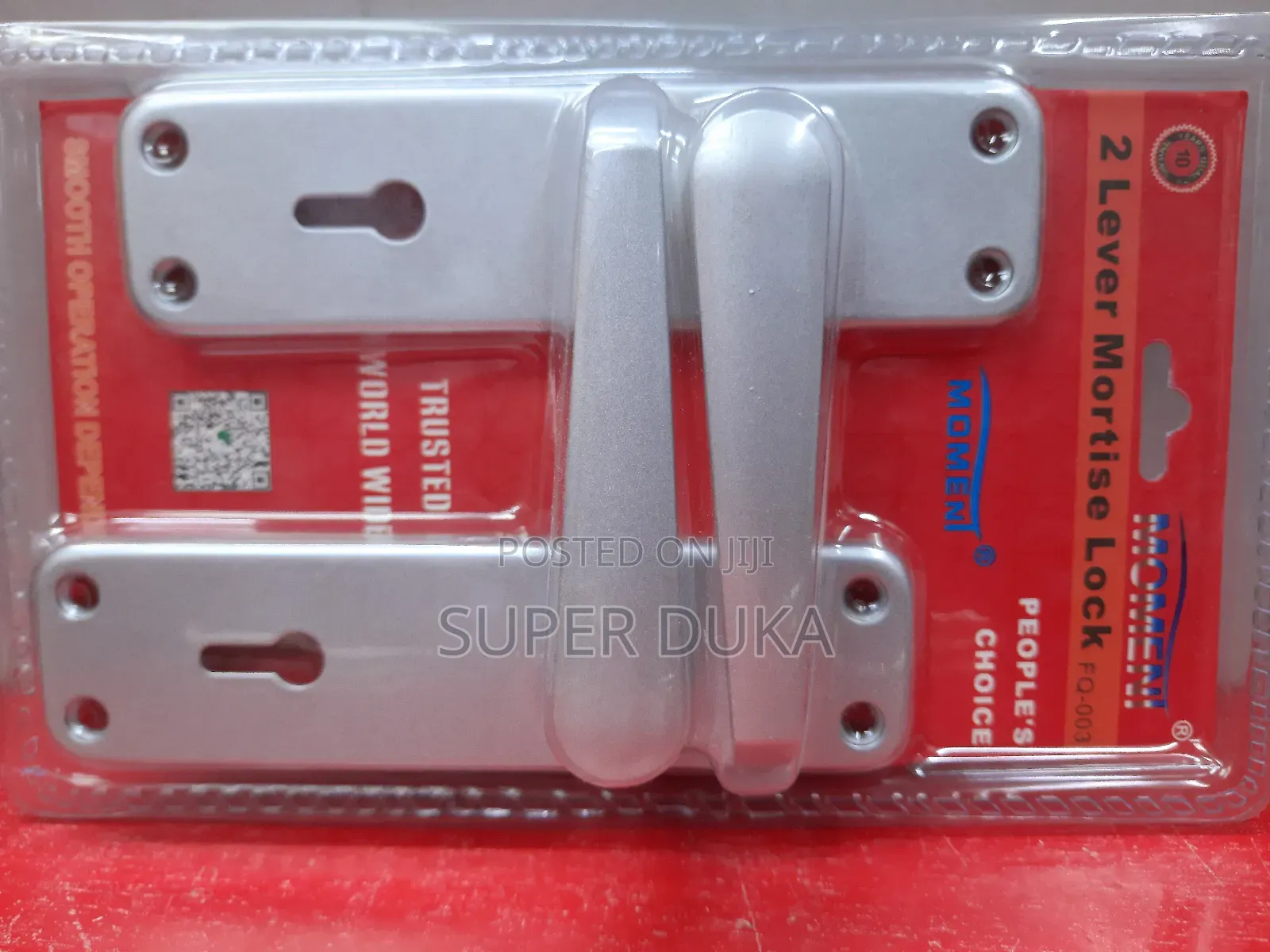 Flash Wooden Door Lock Set.Rust Free Aluminium Handles