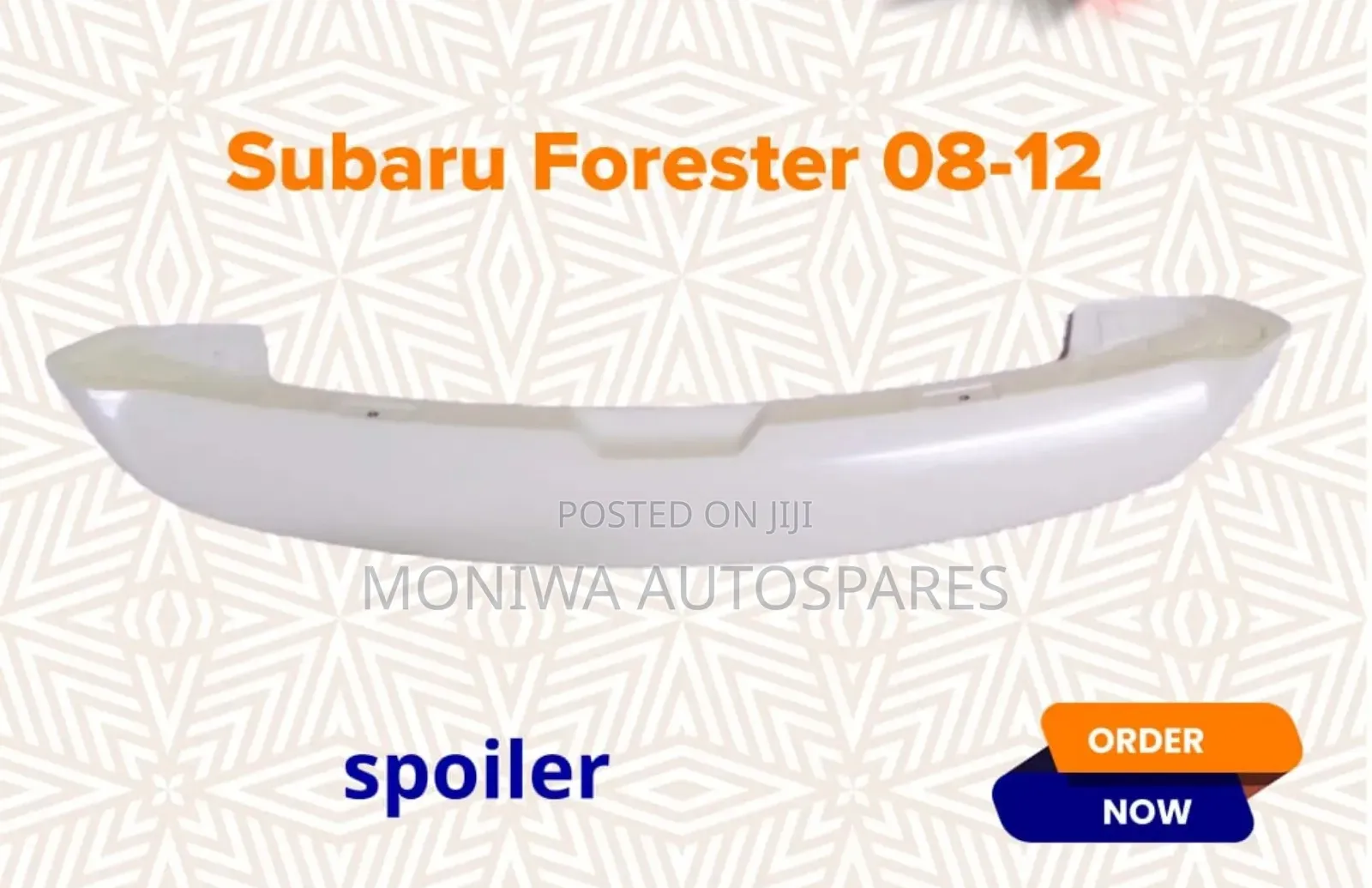 Spoiler Subaru Forester 2008-2012