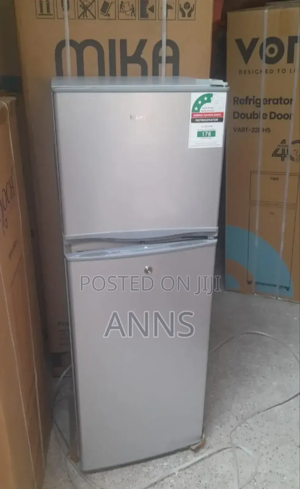Best 138L Volsmart 2 Door Refrigerator