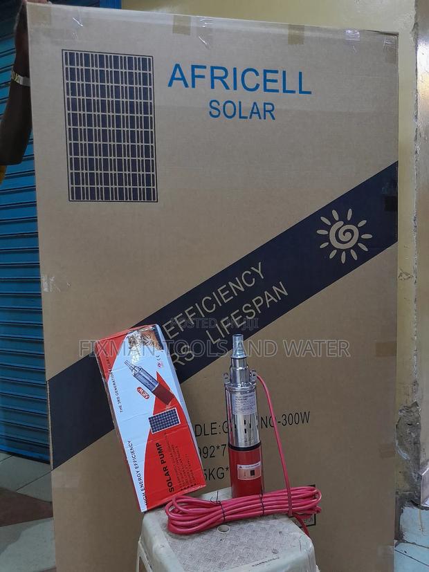 Top Rift Solar Water Pump 50m Head And Panel 300 Watts - main view