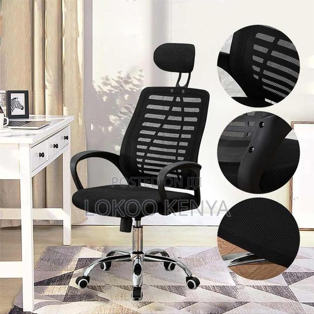 Office Chair : Headrest Swivel Office Chair - thumbnail 6