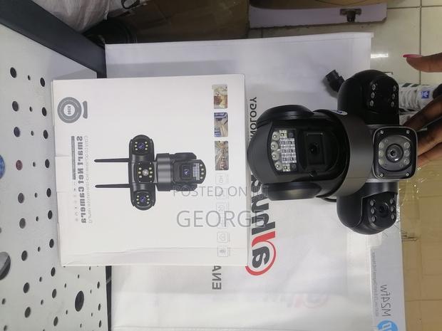 Manageable 4G Simcard PTZ Camera Triple Lens