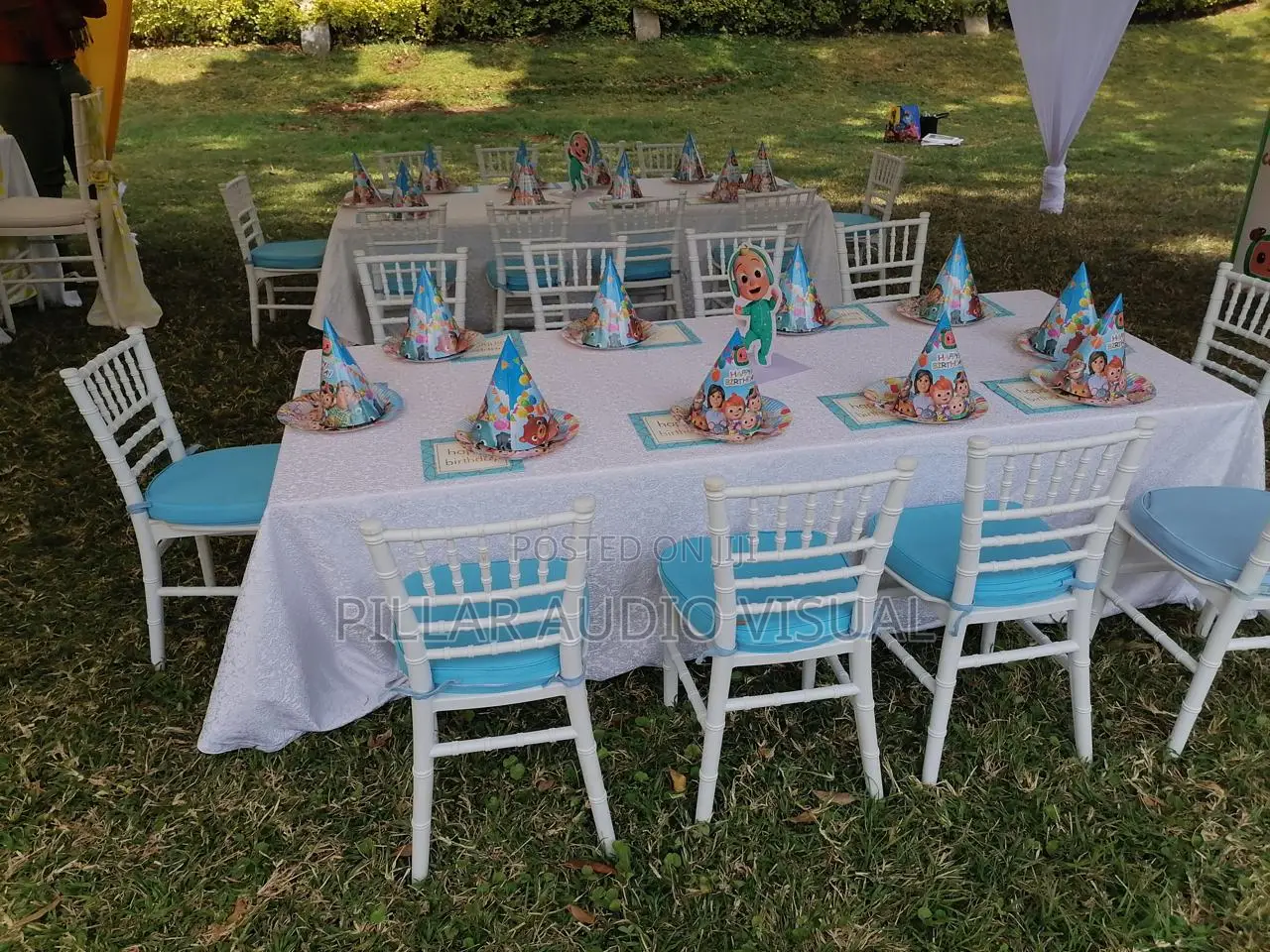 Kids Chiavari Seats/ Chairs for Hire Events, Tables Too