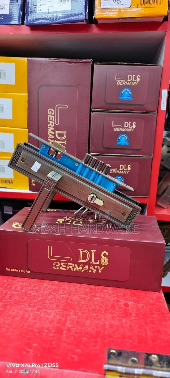 DLS 4 Pin Door Lock