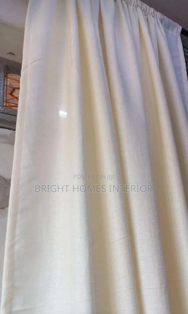 Cream Yellow Heavy Sheer Available