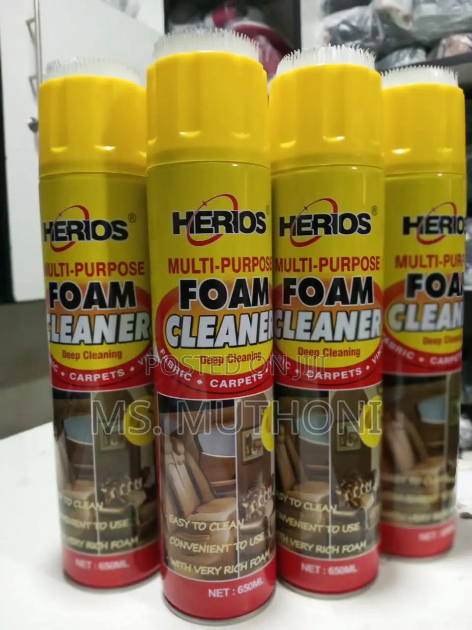 Multipurpose Deep Cleaning Foam
