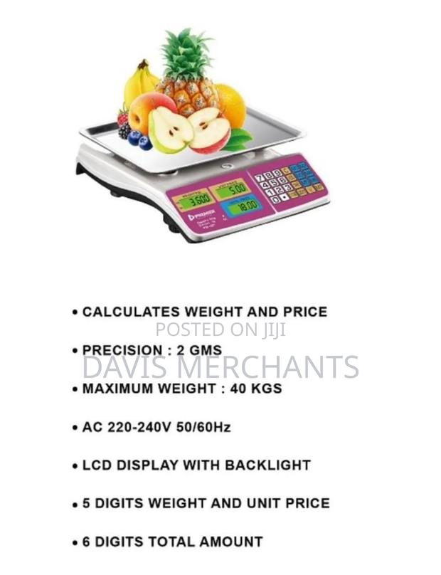 Digital Weighing Scale_40kg - main view