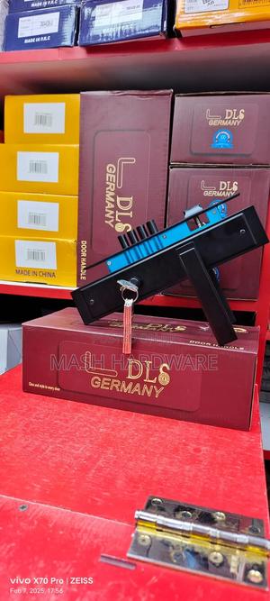 Matt Black DLS Germany 4 Pin Lock - main view