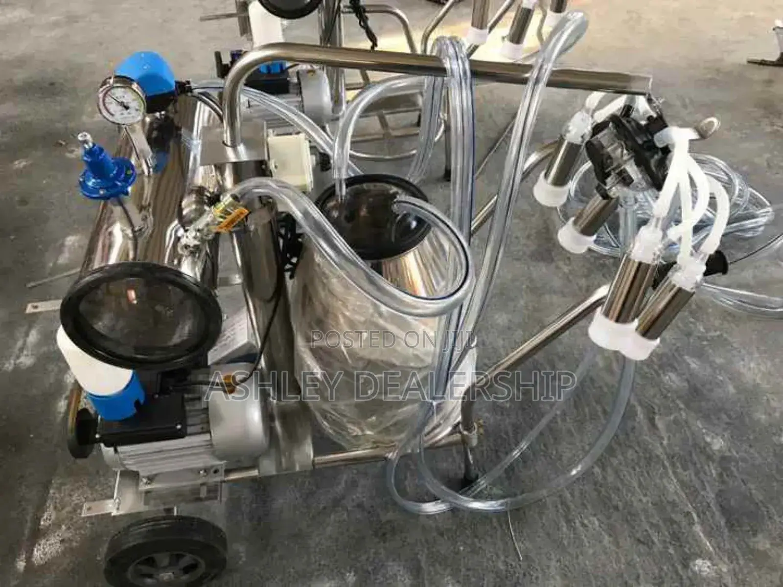 Portable Double Milking Machine