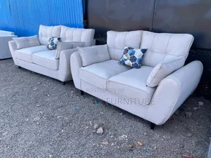 5 Seater Sofa With Back Pillows Sofa