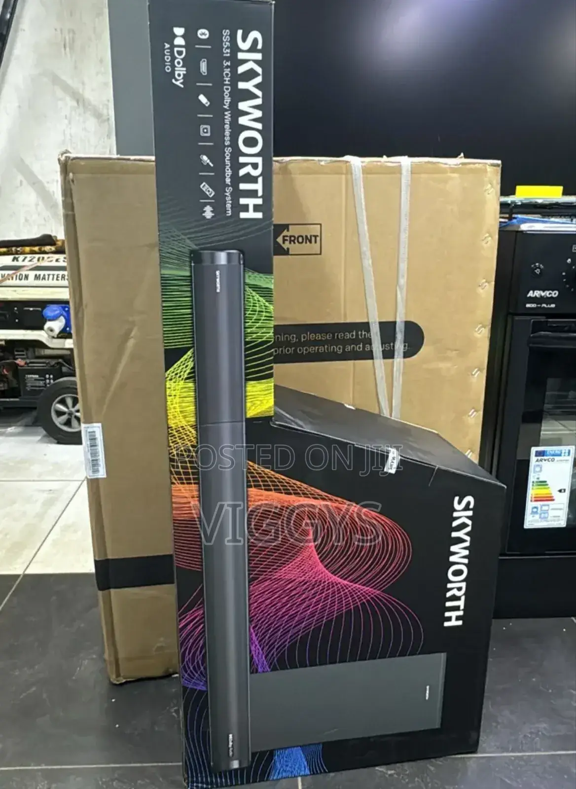 Skyworth SS531 - 3.1CH 510W Soundbar With Wireless Subwoofer