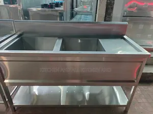 Sleeky Stainless Steel Sink (Double Bowl)
