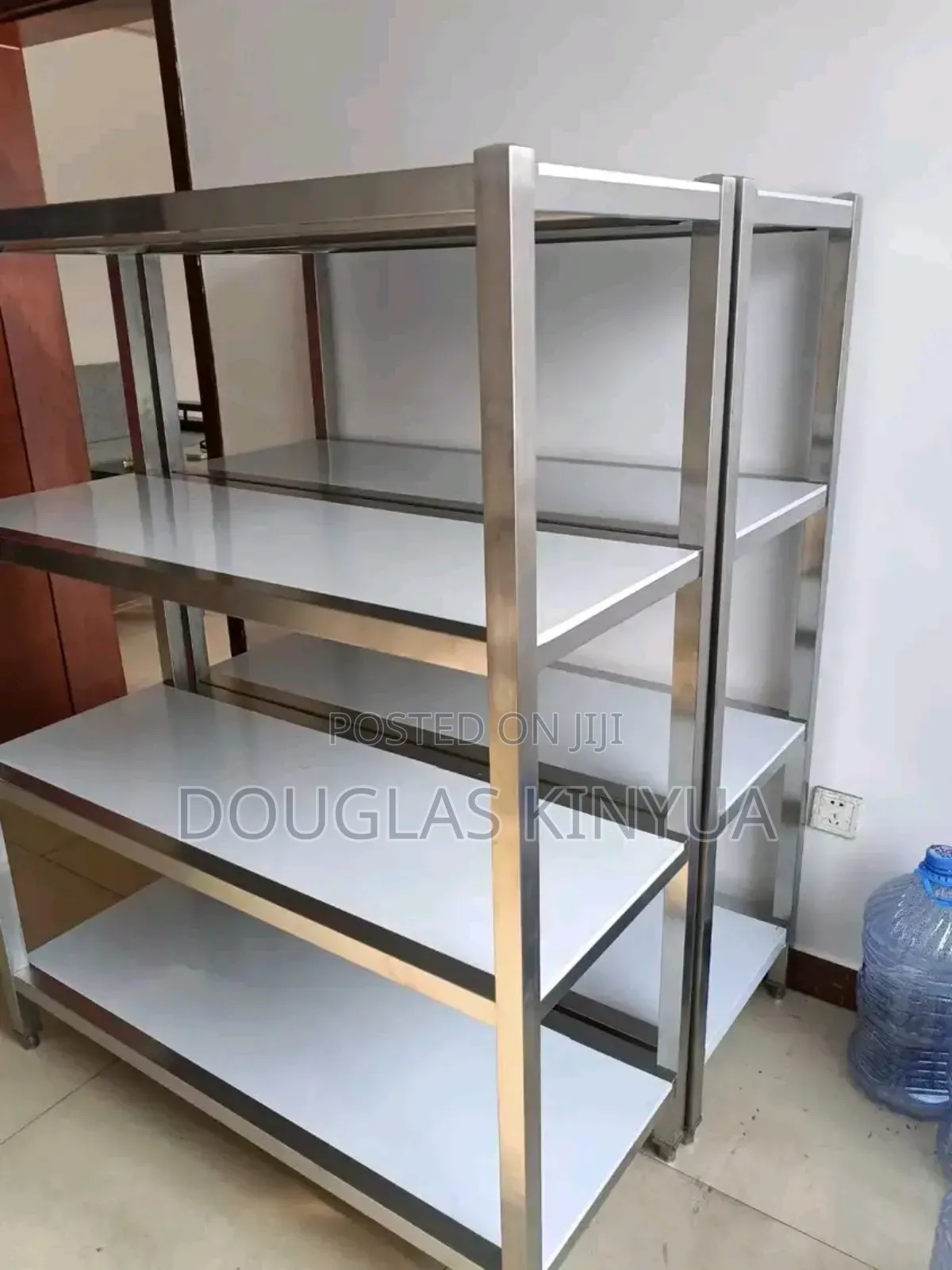 Storage Stainless Steel Rack. Commercial.