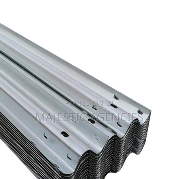 Steel Metal Beam Guardrail - main view