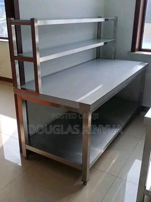 Shelf Stainless Steel. Preparation Working Table - main view