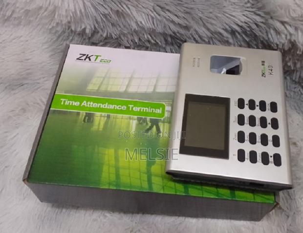 Time Attendance Terminal - main view