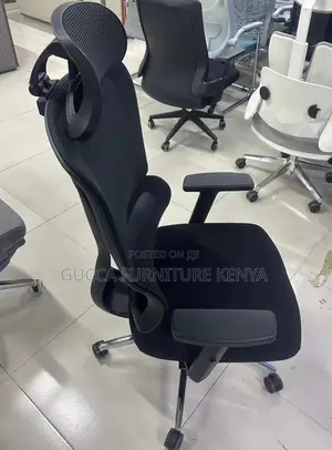 Office Chairs: Orthopedic Mesh Spinal Support Office Chair