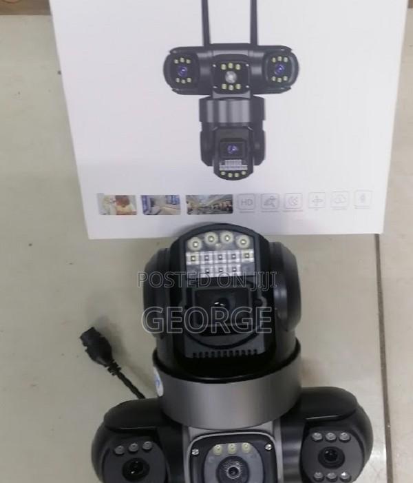 4G Triple Lens PTZ Camera Security Outdoor at ##