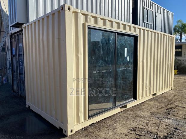 Container Modification-Glass Sliding Door Fittings - main view