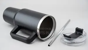 New Stanley Mug/Flask With Car Cup Holder Belly