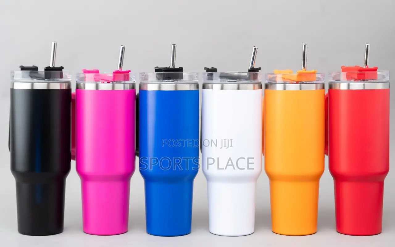 New Stanley Mug/Flask With Car Cup Holder Belly