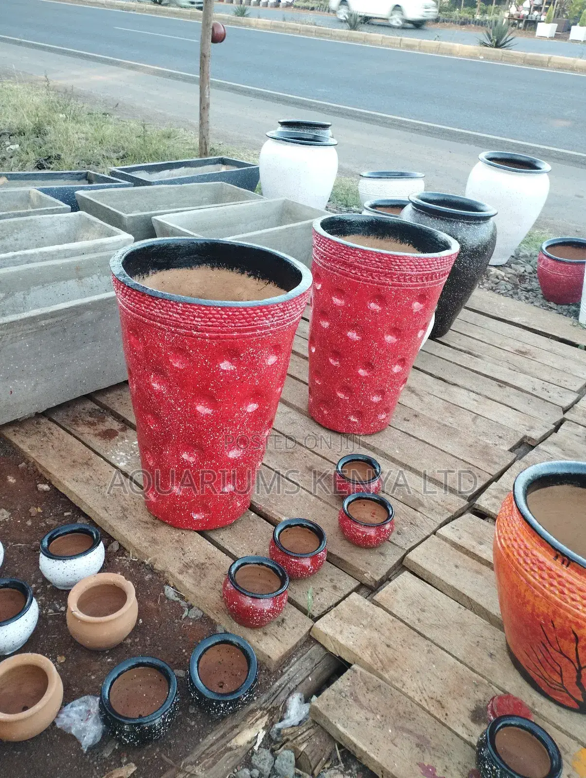 Coloured Clay Flowerpots,Pots For Flowers