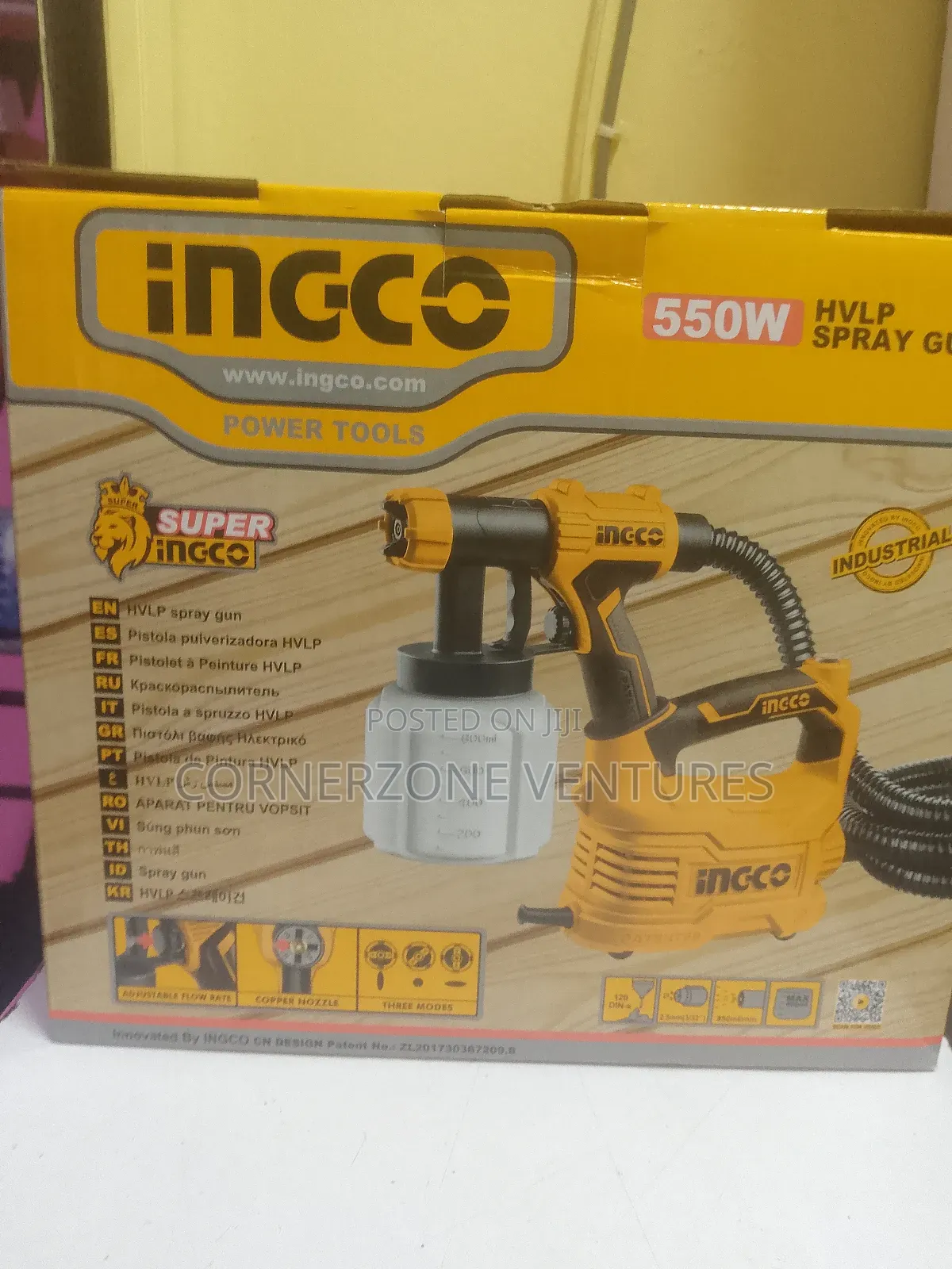 Ingco Electric Spray Gun 550W