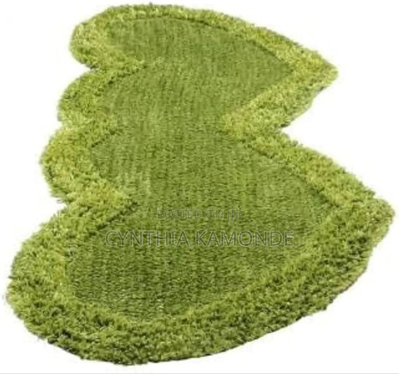 Double Heart Shaped Bedside Mats