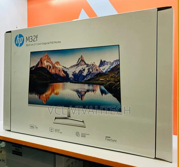 Hp M32f FHD With Amd Freesync Black Monitor