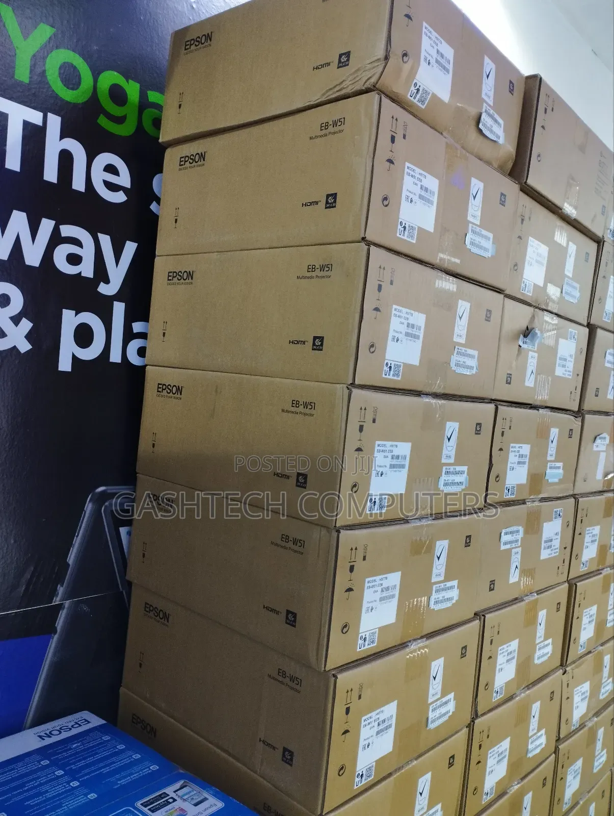 Epson Eb-W51 Projector 3lcd Technology, 4000 Lumen