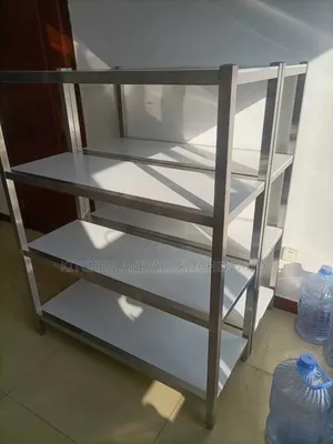 Aesthetic Stainless Steel Racks